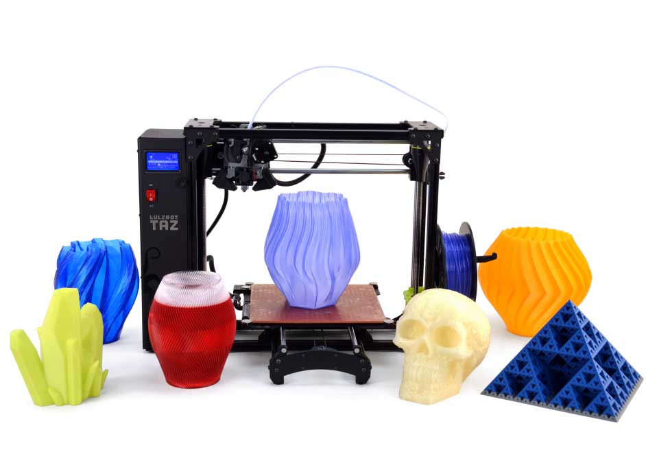 3D Printer Bed Objects Using Silicone Rubber Heaters